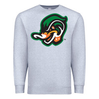 Heather Grey down east wood ducks Premium Sweatshirt - linhVisuals