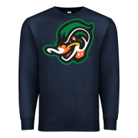 Navy down east wood ducks Premium Sweatshirt - linhVisuals