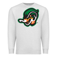 Oatmeal Heather down east wood ducks Premium Sweatshirt - linhVisuals