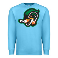 Ocean Blue down east wood ducks Premium Sweatshirt - linhVisuals