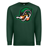Sports Green down east wood ducks Premium Sweatshirt - linhVisuals