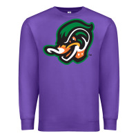 Purple down east wood ducks Premium Sweatshirt - linhVisuals