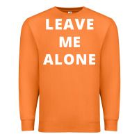 Carrot leave me alone, funny slogan Premium Sweatshirt - linhVisuals