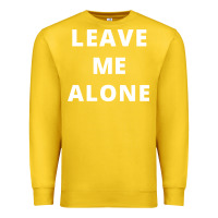 Lemon leave me alone, funny slogan Premium Sweatshirt - linhVisuals