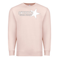 Pale Pink ROCK STAR Premium Sweatshirt - linhVisuals