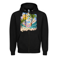 Black salt water sunshine Zipper Hoodie - JahusDesignShop