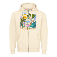 Sandshell salt water sunshine Zipper Hoodie - JahusDesignShop
