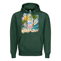 Sports Green salt water sunshine Zipper Hoodie - JahusDesignShop