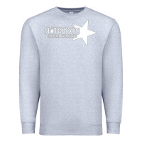 Heather Grey ROCK STAR Premium Sweatshirt - linhVisuals