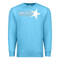Ocean Blue ROCK STAR Premium Sweatshirt - linhVisuals