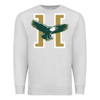 Dove Grey husson  eagles Premium Sweatshirt - linhVisuals