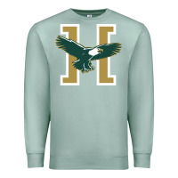 Seafoam husson  eagles Premium Sweatshirt - linhVisuals
