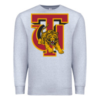 Heather Grey tuskegee merch, golden, tigers Premium Sweatshirt - linhVisuals