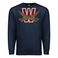 Navy walsh merch, cavaliers Premium Sweatshirt - linhVisuals