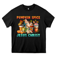 Black pumpkin spice and jesus christ Heavy Core Tee - CowGirlArtShop