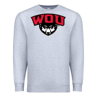 Heather Grey western oregon merch, wolves Premium Sweatshirt - linhVisuals