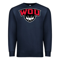 Navy western oregon merch, wolves Premium Sweatshirt - linhVisuals