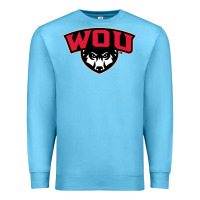 Ocean Blue western oregon merch, wolves Premium Sweatshirt - linhVisuals