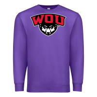 Purple western oregon merch, wolves Premium Sweatshirt - linhVisuals