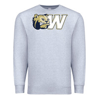 Heather Grey wingate merch, bulldogs Premium Sweatshirt - linhVisuals