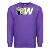 Purple wingate merch, bulldogs Premium Sweatshirt - linhVisuals