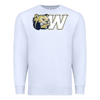 White wingate merch, bulldogs Premium Sweatshirt - linhVisuals