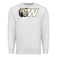 Oatmeal Heather wingate merch, bulldogs Premium Sweatshirt - linhVisuals