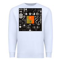 White nice bon -iver symbol Premium Sweatshirt - linhVisuals