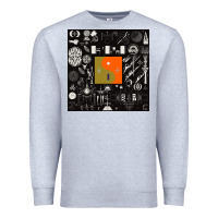 Heather Grey nice bon -iver symbol Premium Sweatshirt - linhVisuals