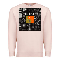 Pale Pink nice bon -iver symbol Premium Sweatshirt - linhVisuals