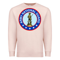 Pale Pink army national guard Premium Sweatshirt - linhVisuals