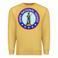Antique Gold army national guard Premium Sweatshirt - linhVisuals