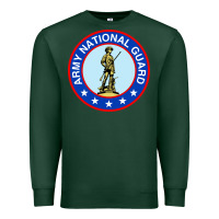 Sports Green army national guard Premium Sweatshirt - linhVisuals