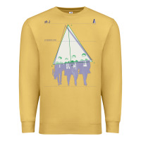 Antique Gold Alt-j Premium Sweatshirt - linhVisuals