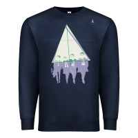 Navy Alt-j Premium Sweatshirt - linhVisuals
