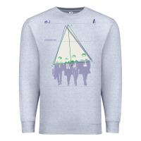 Heather Grey Alt-j Premium Sweatshirt - linhVisuals