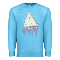 Ocean Blue Alt-j Premium Sweatshirt - linhVisuals