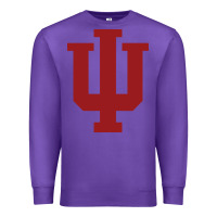 Purple indiana gifts Premium Sweatshirt - linhVisuals
