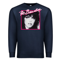 Navy #the pat benatal Premium Sweatshirt - linhVisuals
