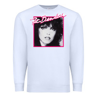 White #the pat benatal Premium Sweatshirt - linhVisuals