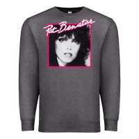 Charcoal Heather #the pat benatal Premium Sweatshirt - linhVisuals