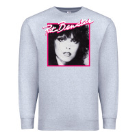 Heather Grey #the pat benatal Premium Sweatshirt - linhVisuals