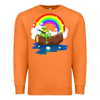 Carrot the rainbow connection Premium Sweatshirt - linhVisuals