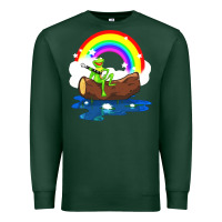 Sports Green the rainbow connection Premium Sweatshirt - linhVisuals