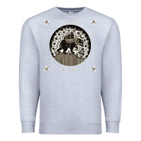 Heather Grey caamp Premium Sweatshirt - linhVisuals