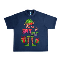 Navy im the shy elf elf Urban Heavy Tee - FaDigitalArtStudio