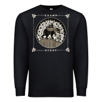 Black caamp Premium Sweatshirt - linhVisuals