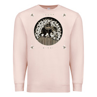 Pale Pink caamp Premium Sweatshirt - linhVisuals