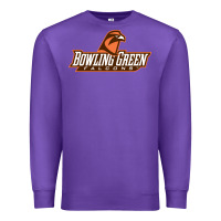 Purple bowling green Premium Sweatshirt - linhVisuals