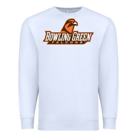 White bowling green Premium Sweatshirt - linhVisuals